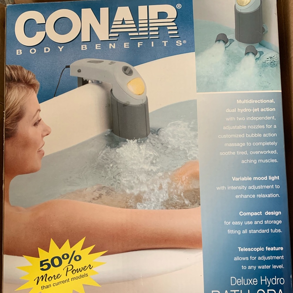 Conair Deluxe Hydro Bath Spa